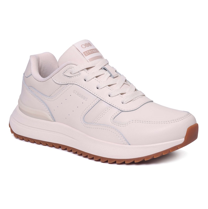Кроссовки Strobbs женские F7679-16 бежевые.