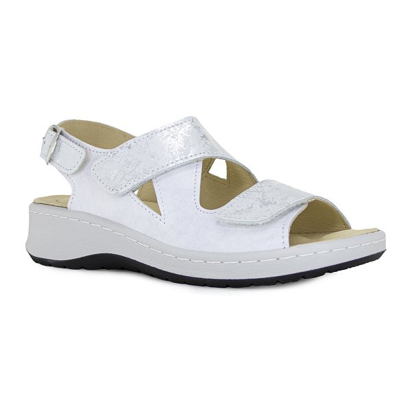 Сандалии ортопедические Ортобум женские 20323-01 белые