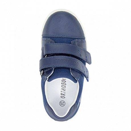 Кроссовки ортопедические Ортобум для мальчиков 35054-03 темно-синие. Изображение 4 из 5