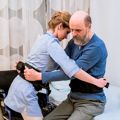 Пояс МедТекстиль поддерживающий для перемещения пациента. Изображение 2 из 2