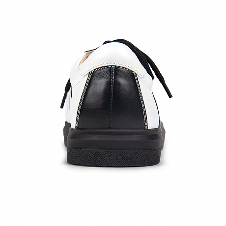 Полуботинки ортопедические Dr Thomas женские DTD-300-17 белый/черный. Изображение 3 из 5